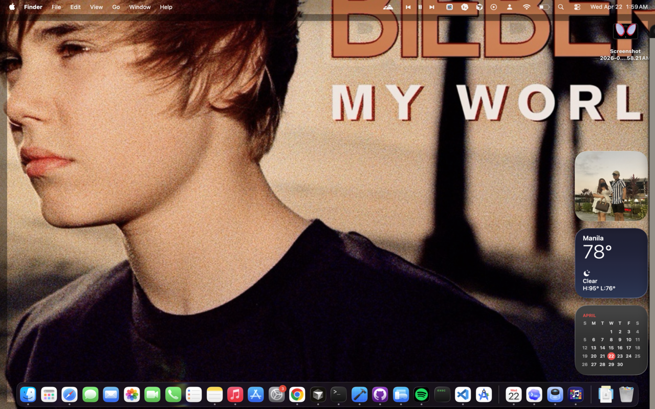 Frosted glass wallpaper variant